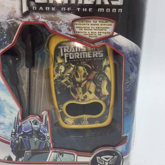 Transformers Dark Of The Moon Autoscan Portable Radio Fm - Picture 2 of 11